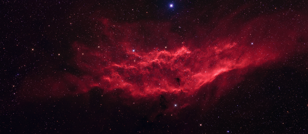 Ngc - 1499: California Nebula (hargb 2part Mosaic)