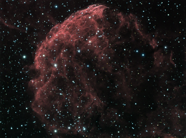 Ic 443 - Jellyfish Nebula In Hargb