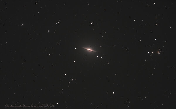 Sombrero Galaxy - M104 - Otasc