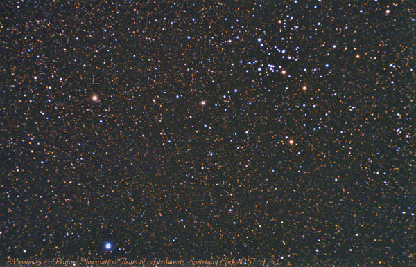 Open Cluster M25 & Dwarf Planet Pluto -otasc-