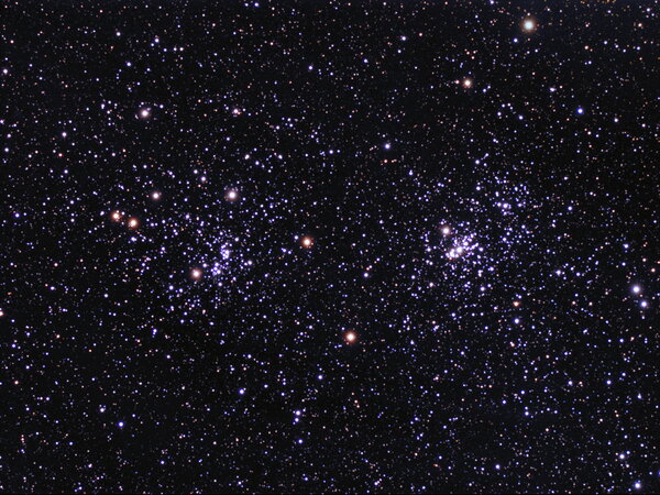 Ngc 884 - Double Cluster In Perseus