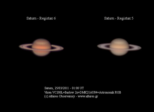 Saturn With Registax 6