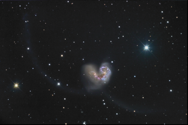 Ngc 4038 "image Acquisition By Jim Misti"