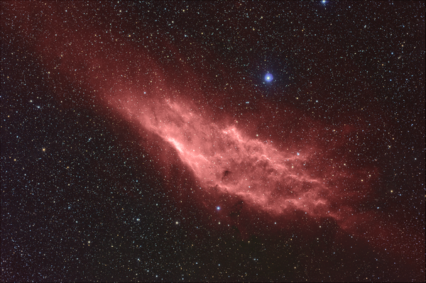 Περισσότερες πληροφορίες για το "California Nebula  "image Acquisition By Jim Misti""