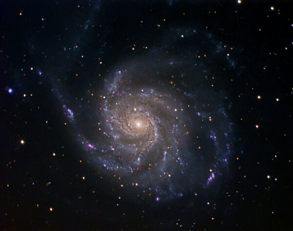 M101 - Pinwheel Galaxy (reprocessed)