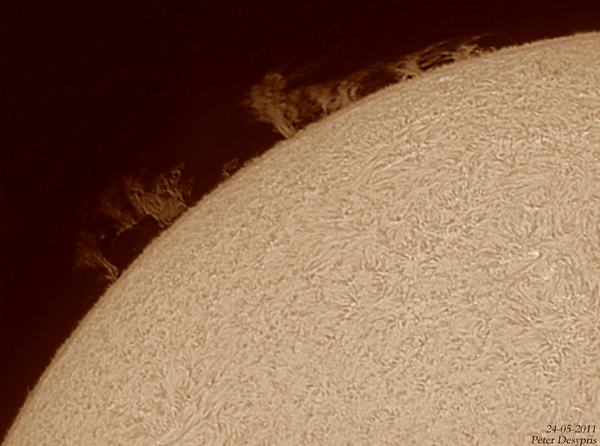 Prominences Day....24-05-2011
