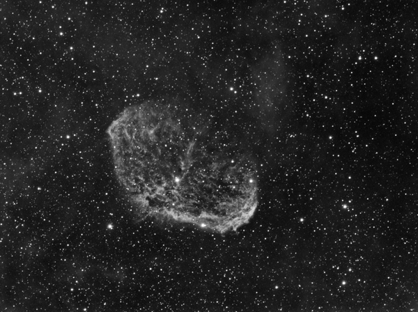 Ngc 6888 - Crescent Nebula In Ha