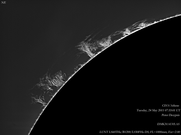 Prominences Day...24-05-2011
