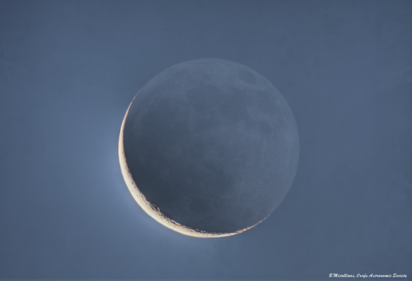 Waning Crescent 27,3 Days Old - Hdr