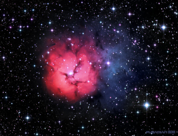 Μ20 - The Trifid Nebula In Sagittarius