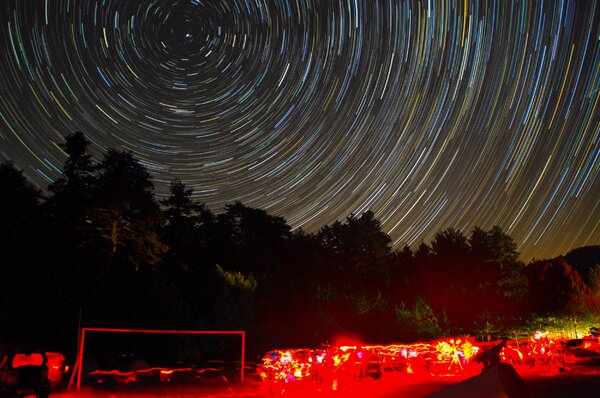 Πάρνων Startrails