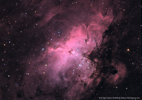 Μ 16 Eagle Nebula In Hargb
