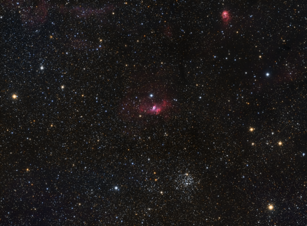 Περισσότερες πληροφορίες για το "Bubble Nebula Ngc7635 και η γειτονιά του.."