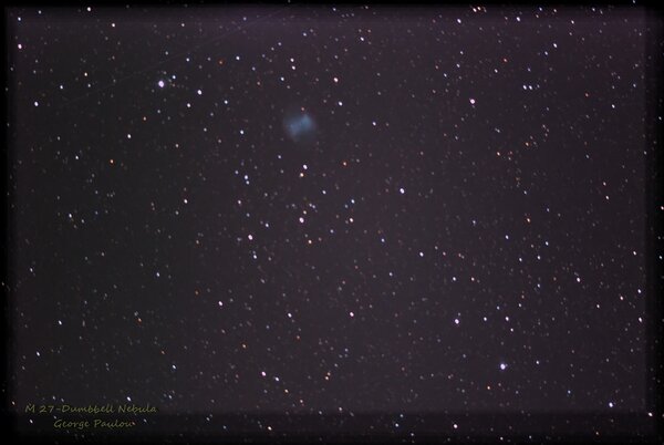 M 27 Dumbbell Nebula