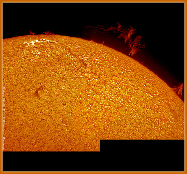 Εικόνες από το Άστρο μας τη..16-08-2011(B)