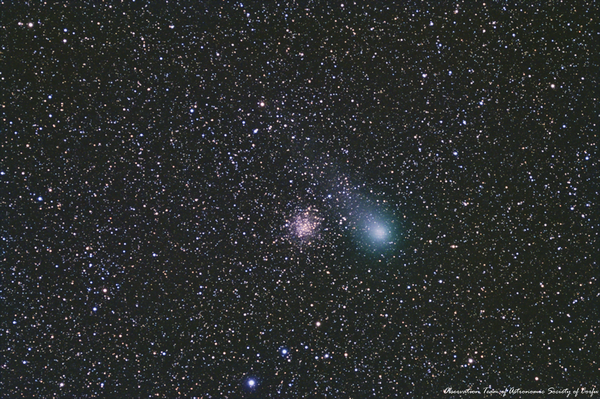 Messier71 & C/2009-p1 Garradd