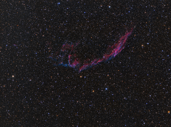Περισσότερες πληροφορίες για το "Ngc 6992/6995 Eastern Veil (network Nebula) Halrgb"