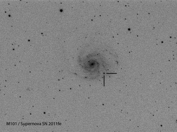 Περισσότερες πληροφορίες για το "M101 / Supernova Sn 2011fe"