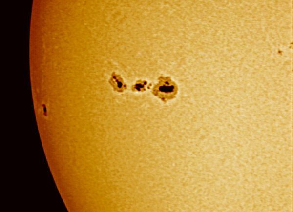 Ηλιακές κηλίδες 25-9-2011