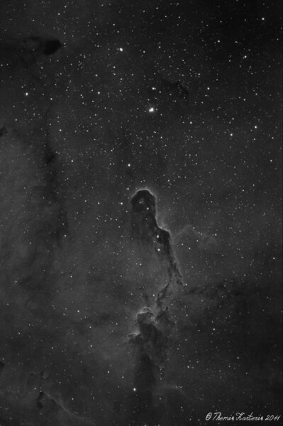 Ic 1396 Ha Elephant Trunk Nebula
