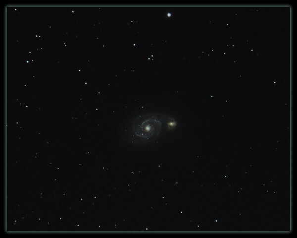 Whirlpool Galaxy ( M51 )