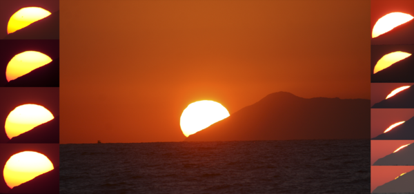 Δύση στο βορειοδυτικότερο άκρο της Ελλάδας  - Οθωνοί