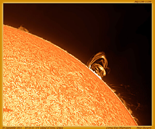 Περισσότερες πληροφορίες για το "Εικόνες από το Άστρο μας τη...05-09-2011"