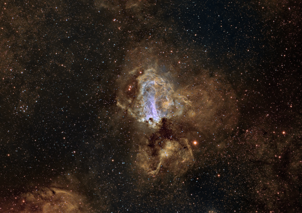 Ngc 6618 Οmega Nebula