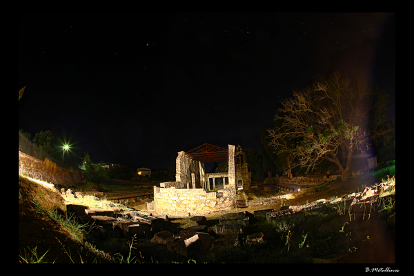 Νυχτερινό Τοπίο στην Παλαιόπολη Κέρκυρας