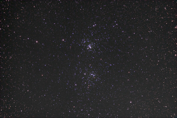 Perseus Double Cluster August 2011