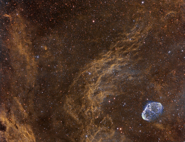 Crescent Nebula Area