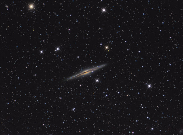 Ngc 891 In Andromeda