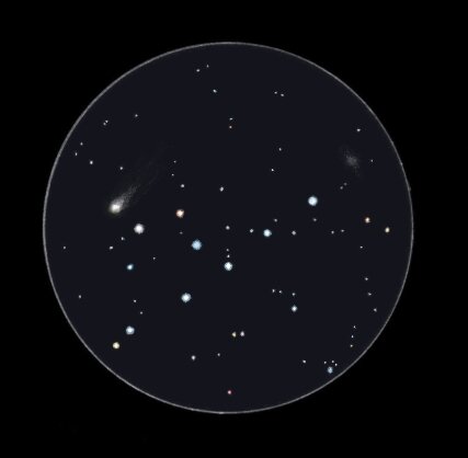 C/2009 P1 - Coat Hanger - Ngc6802