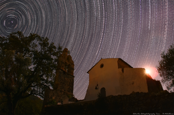 Morse Code Startrails - Test Callibration