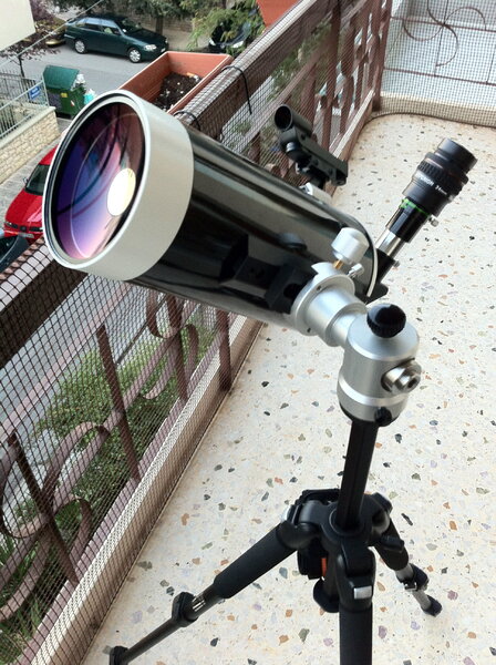 Mak 127 Skywatcher - Giro Mini - Vanguard Tripod