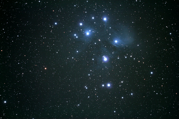 Περισσότερες πληροφορίες για το "M45 Pleiades Open Cluster"