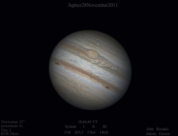 Περισσότερες πληροφορίες για το "Jupiter 2011-11-28"