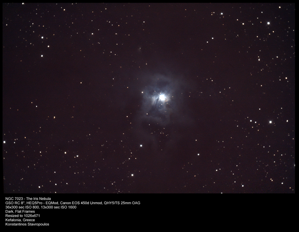 Ngc7032 - The Iris Nebula
