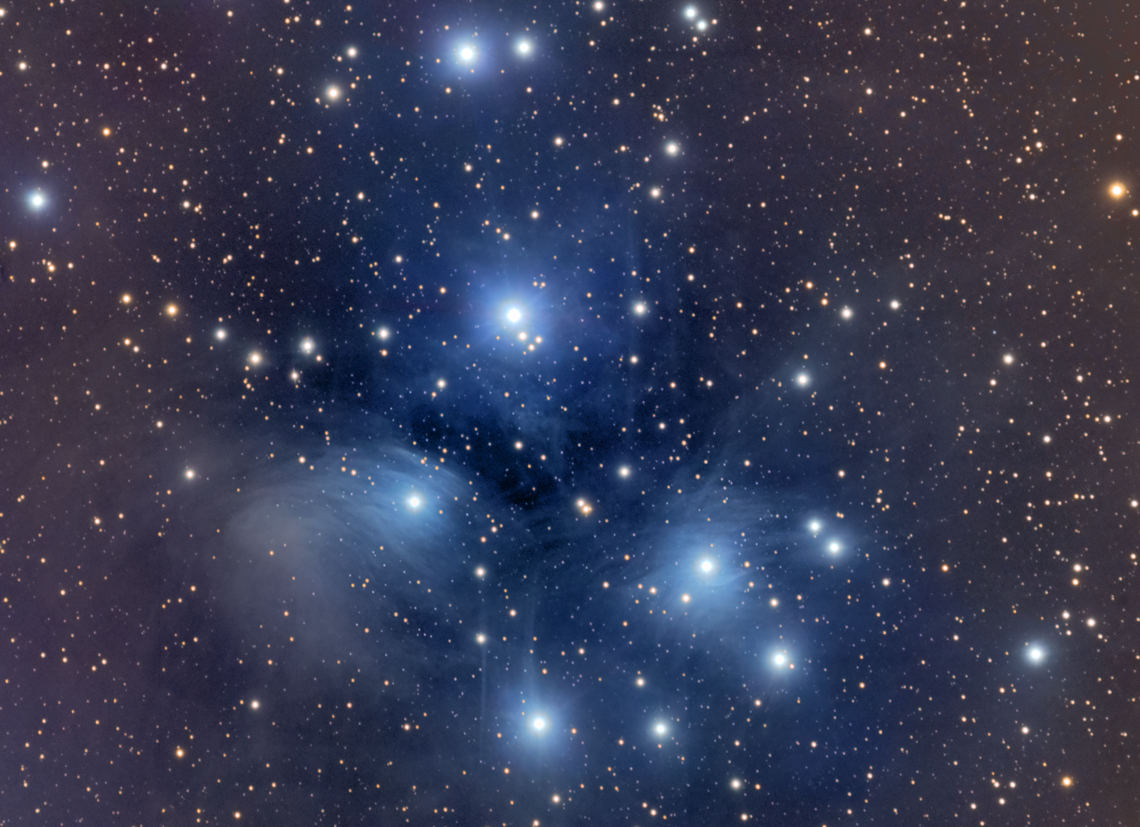M45 - Pleiades - Lrgb