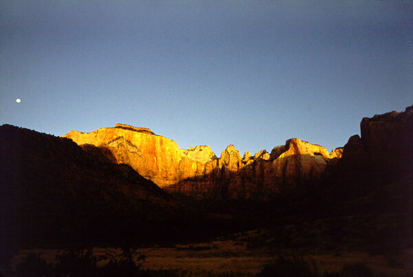 Moon & Zion National Park