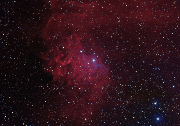 Ic-405 - Flamming Star Nebula - Hargb