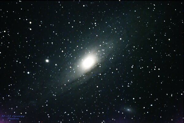M-31/m-32/m-110  Andromeda Galaxy.