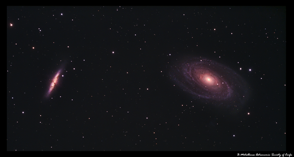 Περισσότερες πληροφορίες για το "M81 Bode's Galaxy & M82 Cigar Galaxy"