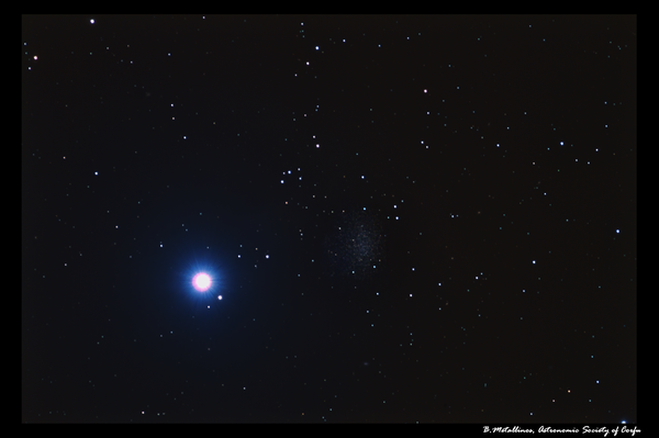 Leo-i Dwarf Galaxy & Regulus