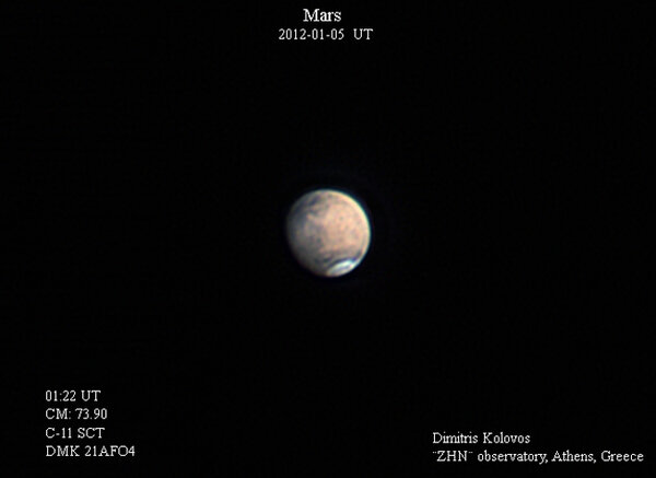 Mars  05-01-2012