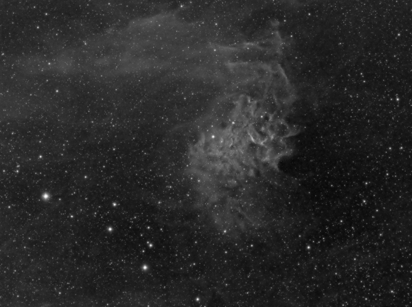 Ic405 Flaming Star Nebula (Ηα)