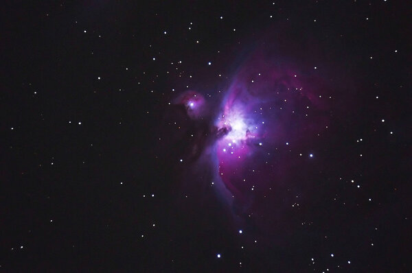 Orion Nebula, Messier 42 - Single Shot Az Dob