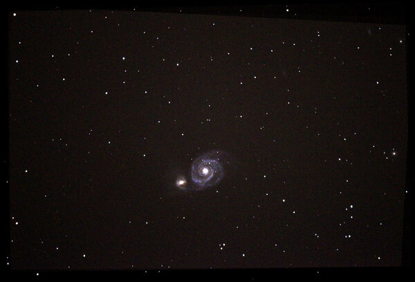 Whirlpool Galaxy, Messier 51 - AZ Dob