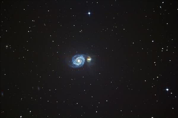 Περισσότερες πληροφορίες για το "Messier 51-whirpool Galaxy"