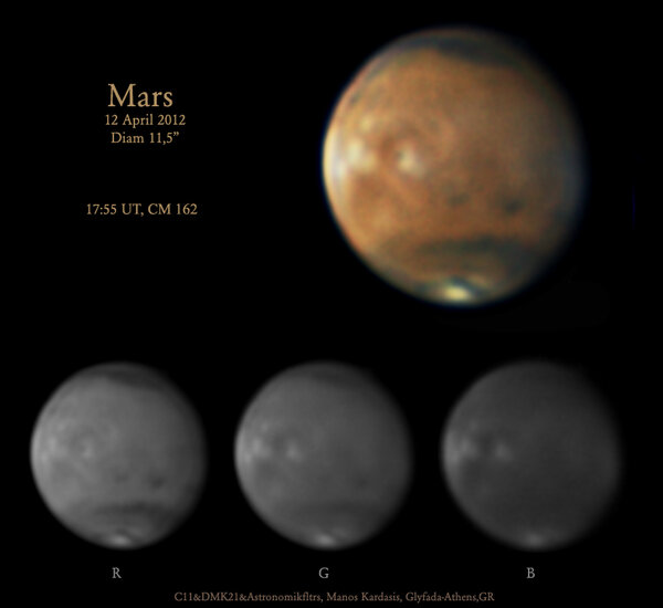 Άρης 12 Απριλίου 2012